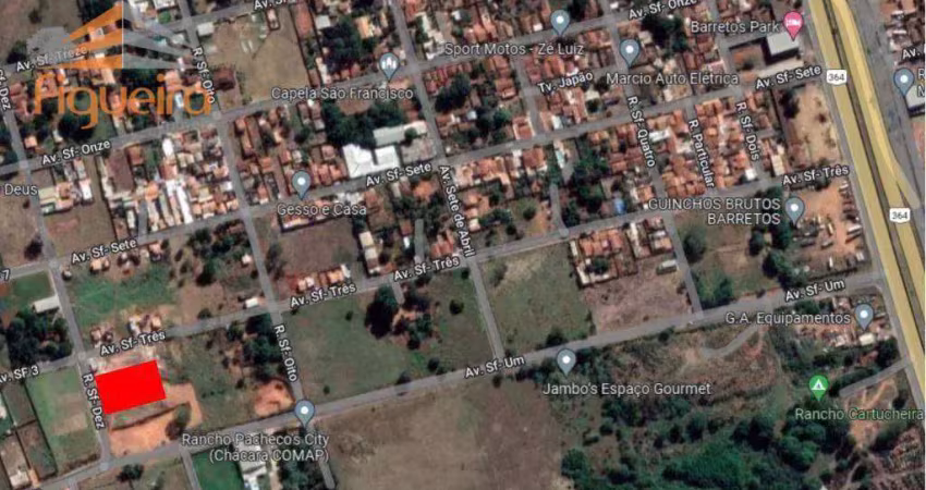 Terreno à venda, 1800 m² por r$ 684.000,00 - são francisco - barretos/sp