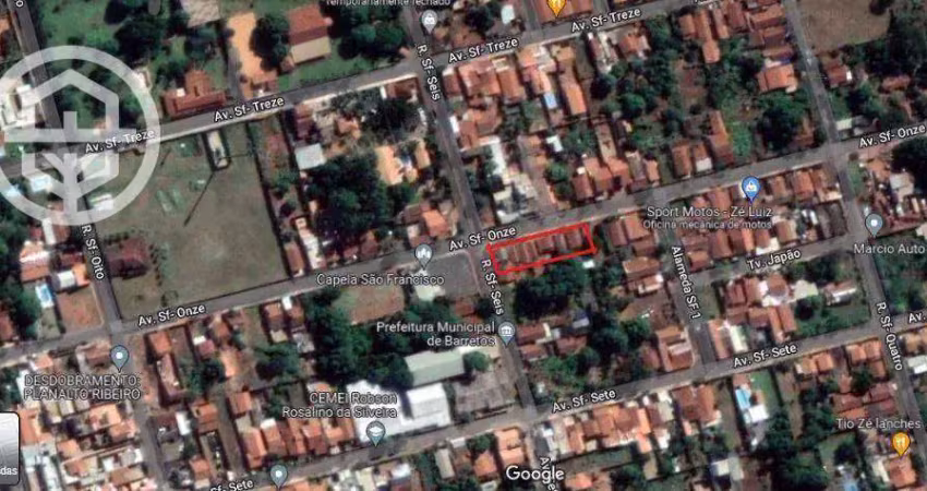 Área à venda, 650 m² por r$ 350.000,00 - são francisco - barretos/sp