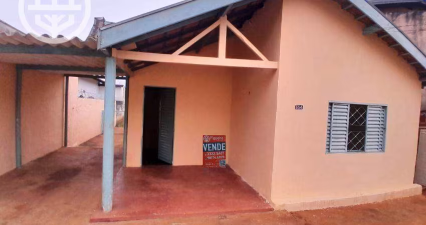 Casa com 3 dormitórios à venda, 90 m² por R$ 215.000,00 - Baroni - Barretos/SP