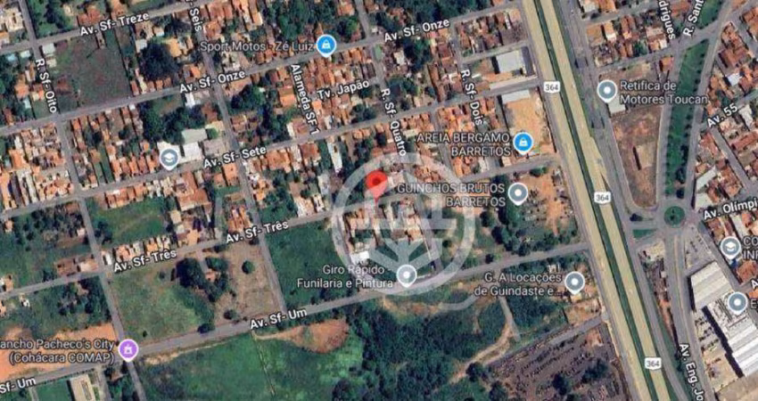 Terreno à venda, 312 m² por R$ 68.000,00 - São Francisco - Barretos/SP