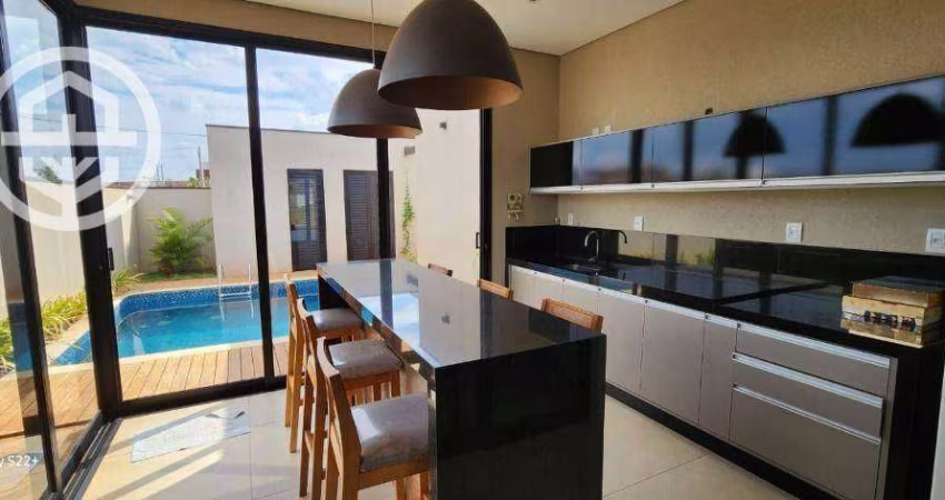 Casa com 3 dormitórios à venda, 162 m² por R$ 1.300.000,00 - Tamboré - Barretos/SP
