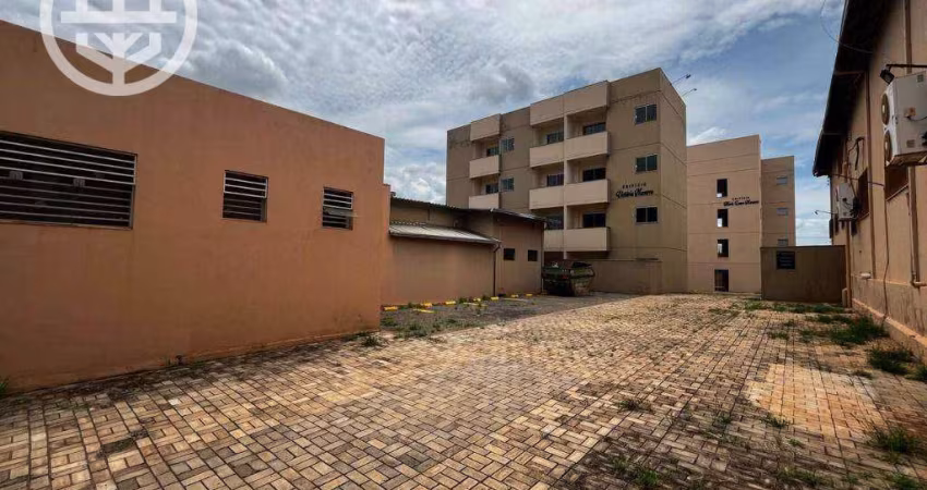 Apartamento com 1 dormitório para alugar, 70 m² por R$ 1.350,00/mês - Fortaleza - Barretos/SP