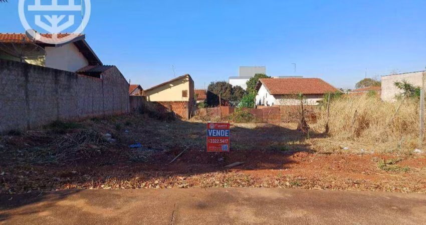 Terreno à venda, 336 m² por R$ 330.000,00 - Doutor Paulo Prata - Barretos/SP