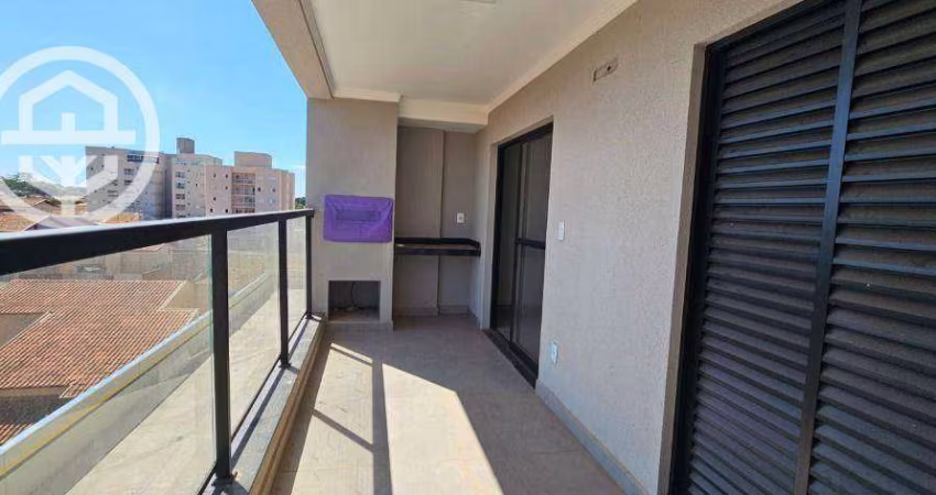 Apartamento com 2 dormitórios para alugar, 75 m² por R$ 3.430,00/mês - Jardim Universitário - Barretos/SP