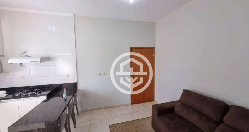 Apartamento com 2 dormitórios para alugar, 71 m² por R$ 2.500,00/mês - Jardim Universitário - Barretos/SP