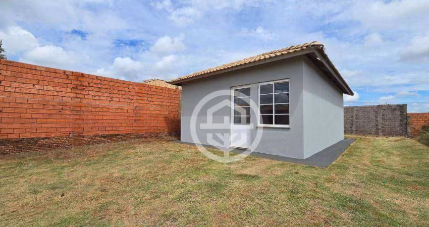 Casa com 2 dormitórios à venda, 45 m² por R$ 150.000,00 - Vida Nova - Barretos/SP