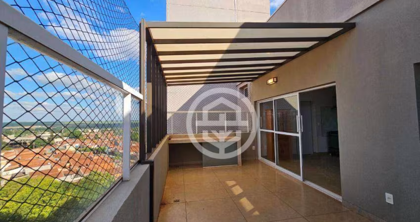 Apartamento, 171 m² - venda por R$ 850.000,00 ou aluguel por R$ 7.219,00/mês - Jardim Universitário - Barretos/SP