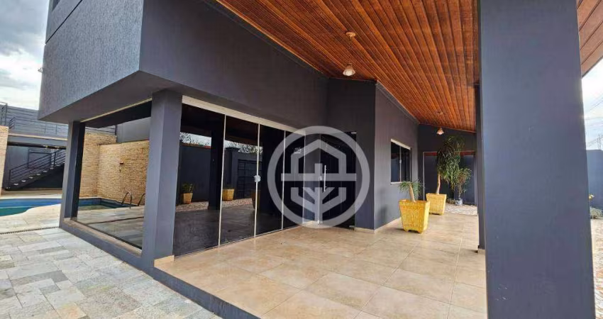 Casa com 3 dormitórios, 290 m² - venda por R$ 1.400.000,00 ou aluguel por R$ 6.400,00/mês - City Barretos - Barretos/SP