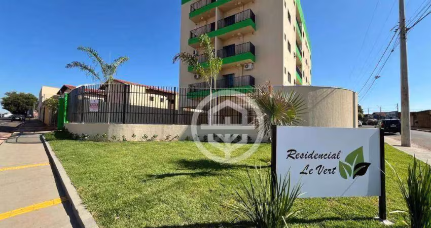 Apartamento com 1 dormitório, 44 m² - venda por r$ 330.000,00 ou aluguel por r$ 2.000,00/mês - nova américa - barretos/sp
