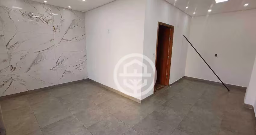 Salão para alugar, 70 m² por r$ 2.200,00/mês - fortaleza - barretos/sp