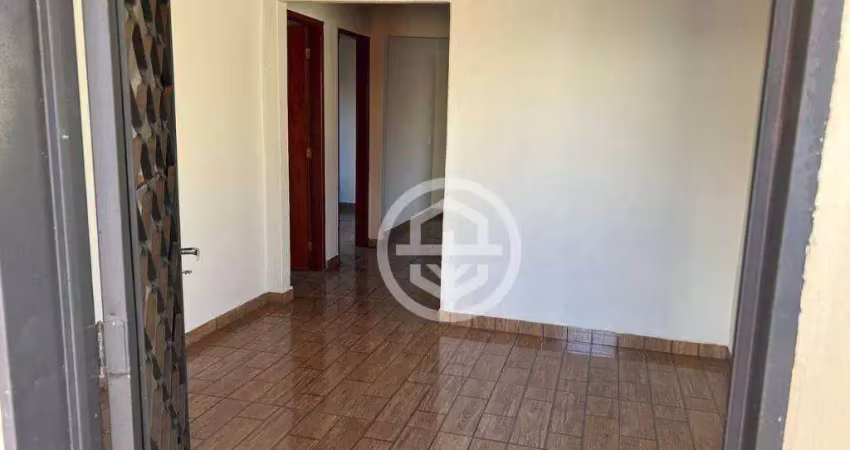 Casa com 3 dormitórios para alugar, 130 m² por r$ 1.530,00/mês - santa helena - barretos/sp