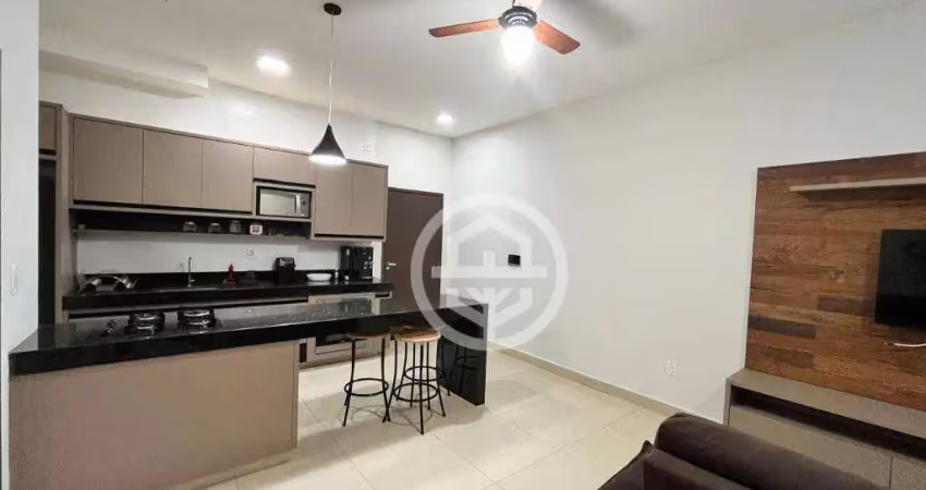 Apartamento com 2 dormitórios para alugar, 65 m² por r$ 3.698,00/mês - aeroporto - barretos/sp