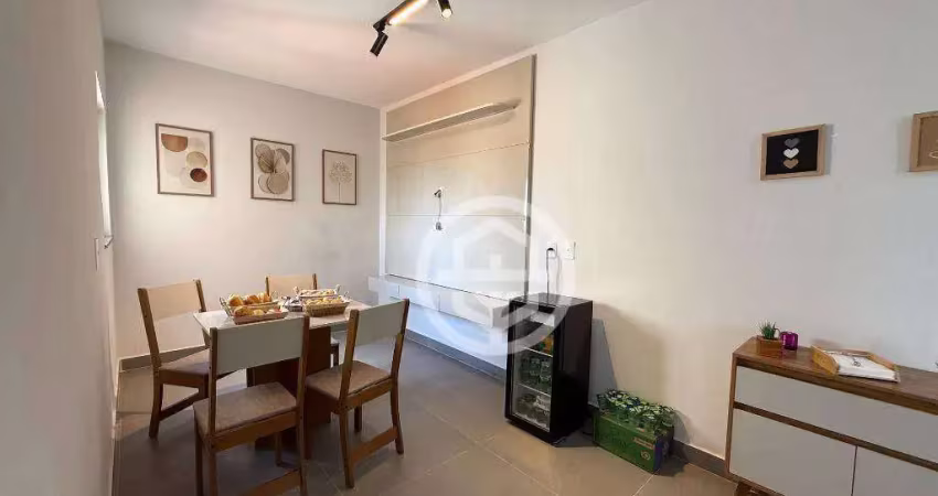 Apartamento com 2 dormitórios à venda, 60 m² por r$ 319.000,00 - residencial prata - barretos/sp