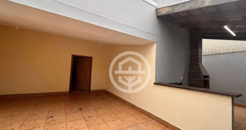 Casa com 3 dormitórios para alugar, 180 m² por r$ 2.650,00/mês - jardim universitário - barretos/sp