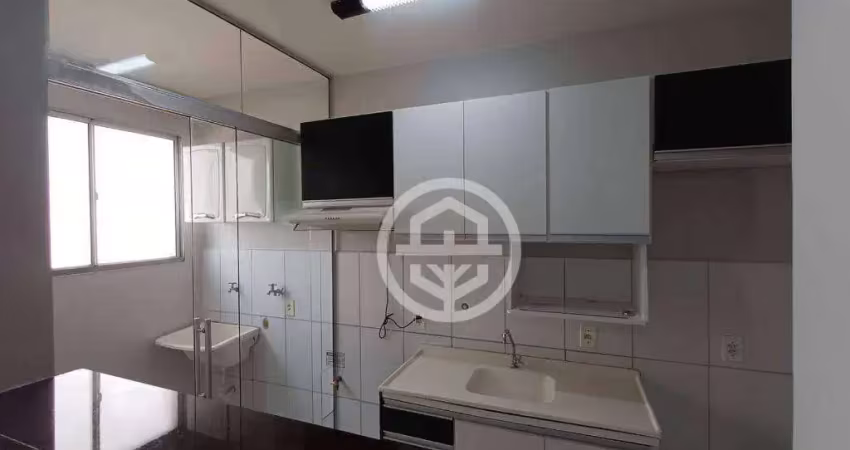 Apartamento, 46 m² - venda por r$ 180.000,00 ou aluguel por r$ 1.284,00/mês - cristiano de carvalho - barretos/sp