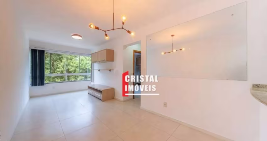 Apartamento 2 dormitórios semi mobiliado com 1 vaga a venda no Bairro Cristal em Porto Alegre (Plaza Cristal) - CV411