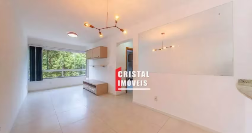 Apartamento 2 dormitórios semi mobiliado com 1 vaga para locação no bairro cavalhada em porto alegre (plaza cristal) - cl411