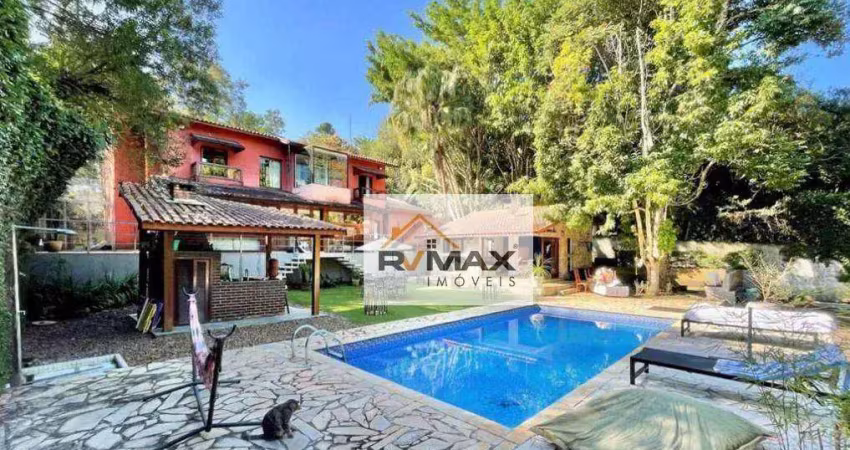 Sobrado à venda, 500 m² por r$ 2.400.000,00 - paisagem renoir - cotia/sp