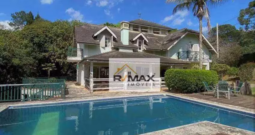 Sobrado à venda, 562 m² por r$ 2.800.000,00 - chácara santa lúcia dos ypes - carapicuíba/sp