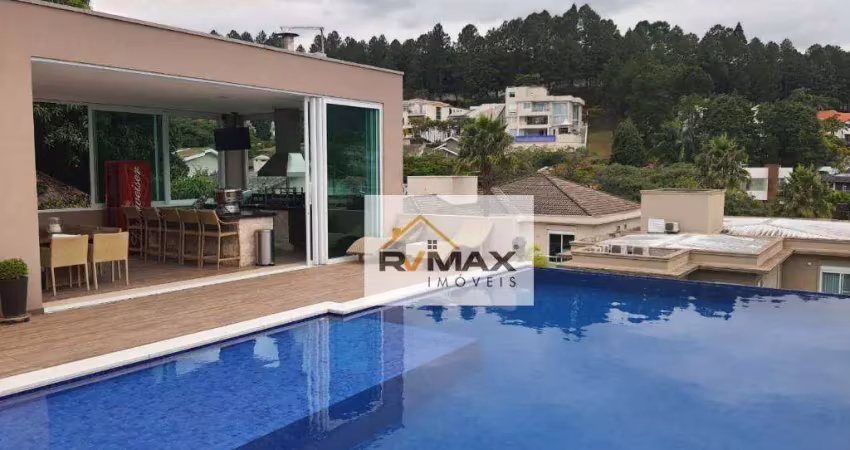Sobrado à venda, 740 m² por r$ 6.945.000,00 - residencial dez (alphaville) - santana de parnaíba/sp