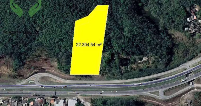 Terreno à venda, 22304 m² por r$ 2.880.000,00 - itaquaciara - itapecerica da serra/sp