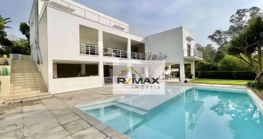 Sobrado à venda, 488 m² por r$ 5.200.000,00 - granja viana - cotia/sp