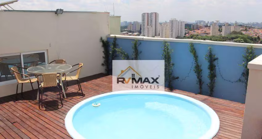 Apartamento duplex à venda, 120 m² por r$ 725.000,00 - butantã - são paulo/sp