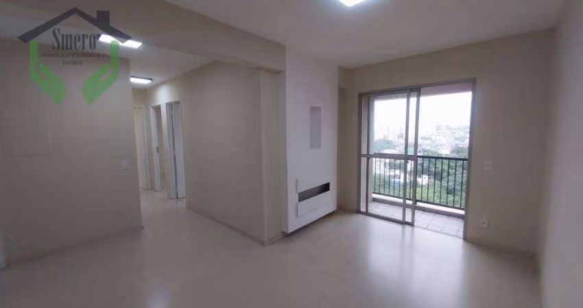 Apartamento com 3 dormitórios para alugar, 70 m² por R$ 3.997,00/mês - Vila Indiana - São Paulo/SP