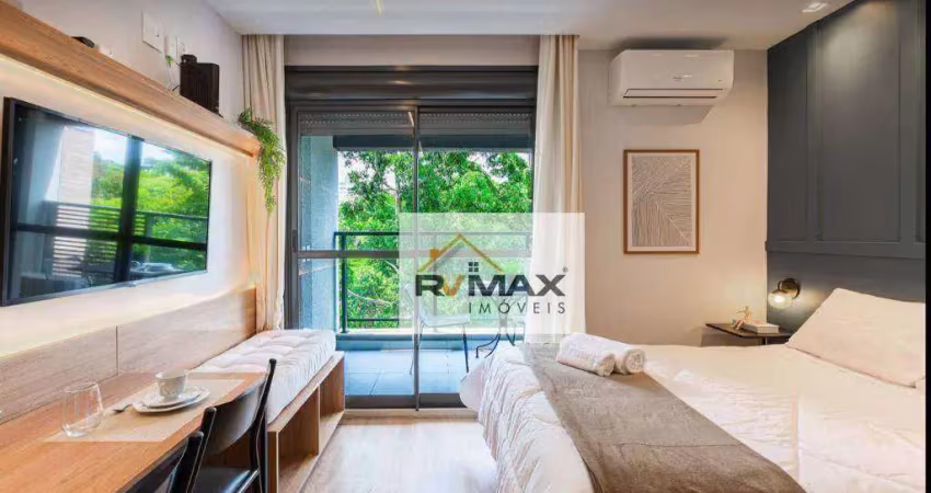Studio à venda, 27 m² por r$ 600.000,00 - pinheiros - são paulo/sp