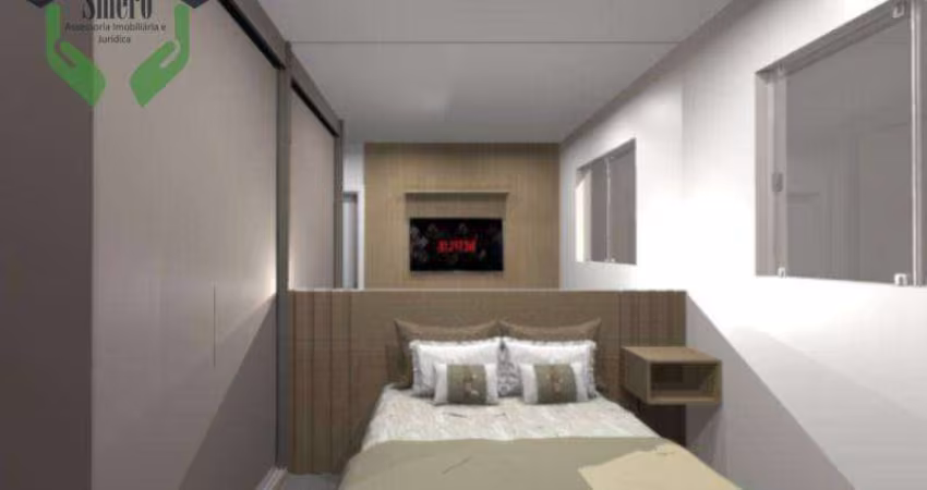 Apartamento com 1 dormitório para alugar, 24 m² por R$ 3.061,64/mês - Vila Butantã - São Paulo/SP