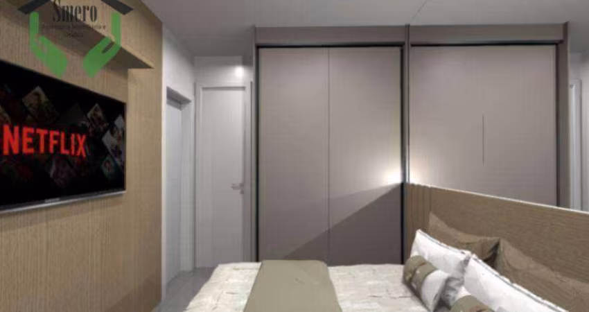 Apartamento com 1 dormitório para alugar, 24 m² por R$ 3.161,64/mês - Vila Butantã - São Paulo/SP