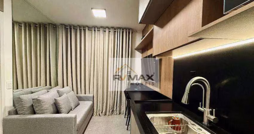 Apartamento com 1 dormitório para alugar, 24 m² por r$ 3.136,09/mês - vila butantã - são paulo/sp