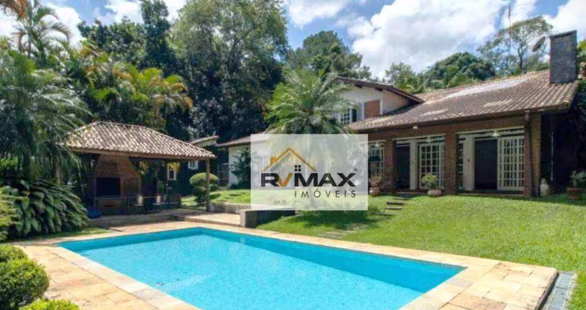 Casa com 3 dormitórios, 456 m² - venda por r$ 2.390.000,00 ou aluguel por r$ 12.384,00/mês - chácara granja velha - cotia/sp