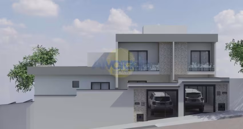 Casa para Venda em Santa Luzia, Novo Centro, 3 dormitórios, 1 suíte, 2 banheiros, 2 vagas