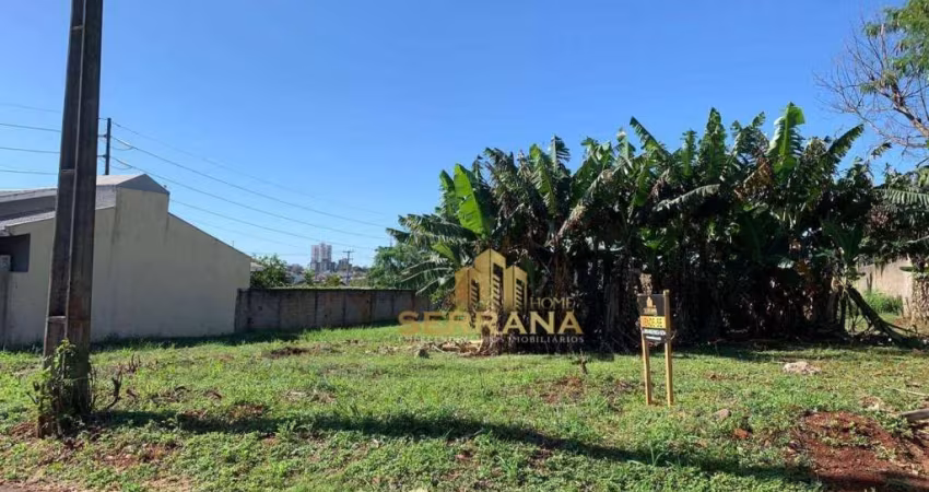 Terreno à venda, 837 m² por R$ 720.000,00 - Jardim Guarapuava I - Foz do Iguaçu/PR