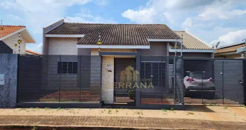 Casa á venda por r$ 690.000 ou aluguel por r$ 2.800/mês - jardim ascari - santa terezinha de itaipu/pr