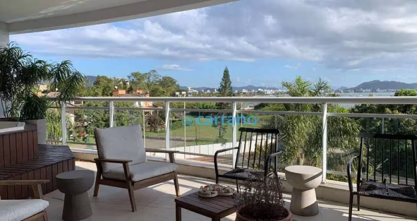 Apartamento com 4 suítes para alugar, 254 m² por R$ 18.000/mês - Cachoeira do Bom Jesus - Florianópolis/SC