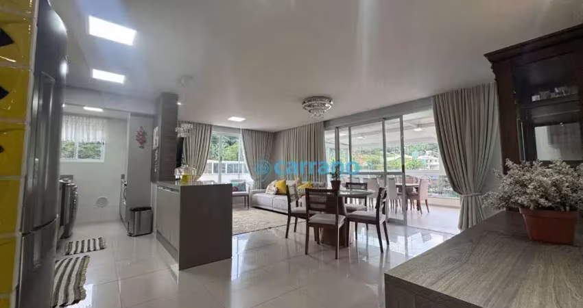 Cobertura MOBILIADA, EQUIPADA E DECORADA com 3 dormitórios para alugar, 203 m² por R$ 11.999/mês - Córrego Grande - Florianópolis/SC