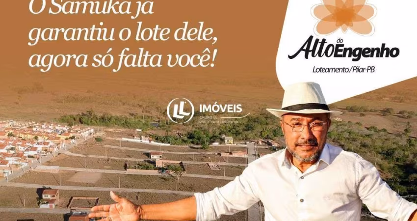 Terreno a venda em Pilar - Loteamento Alto do Engenho, Centro, Pilar - PB