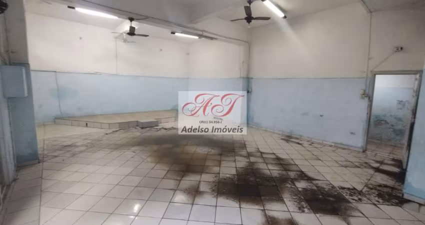 Salão de Locação em Santos-SP, Bairro Macuco: 1 Sala, 2 Banheiros Disponíveis!