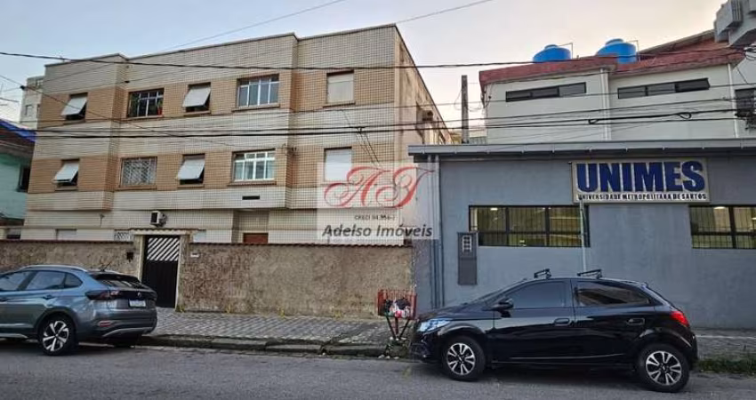 Apartamento à venda ou locação em Santos-SP, no bairro Macuco, com 1 quarto, 1 sala, 1 banheiro e 50m² de área.