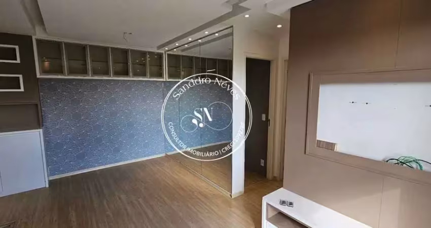 Apartamento locação – 56m- semi mobiliado -2 dorm. 1 suite - r$ 2.900 pcte - jr 1 campolim