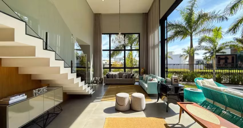 Casa com 4 quartos à venda, 383 m² por r$ 4.300.000 - alphaville nova esplanada