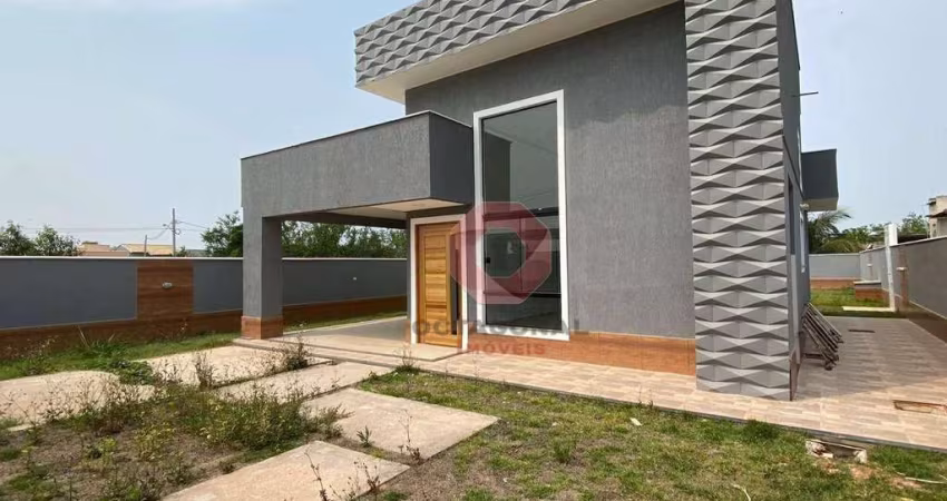 Casa com 3 quartos  à venda, 111 m² por R$ 520.000 - Jardim Atlântico Central (Itaipuaçu) - Maricá/RJ