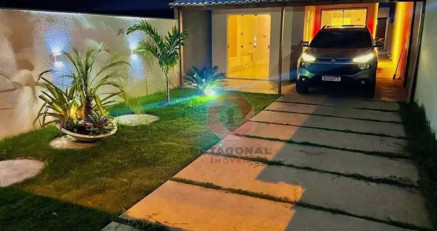 Casa com 3 quartos à venda, 120 m² por r$ 450.000 - jardim atlântico central (itaipuaçu) - maricá/rj