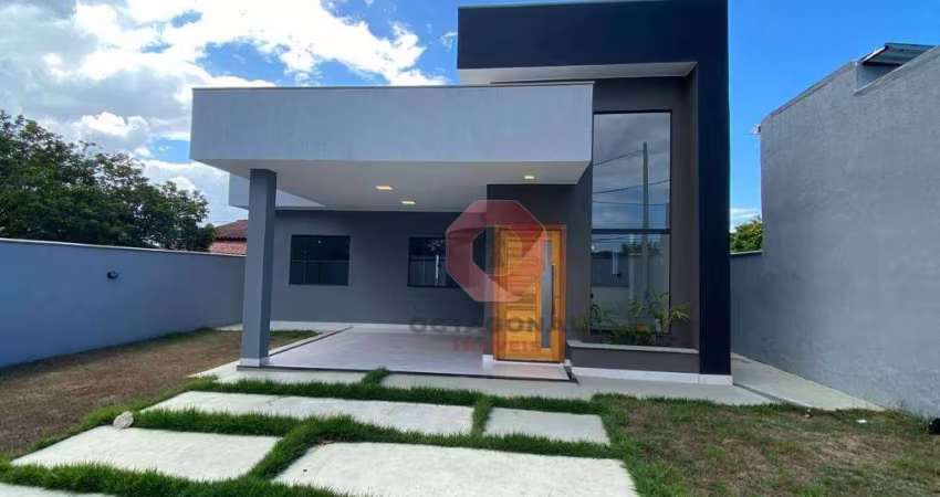 Casa com 3 dormitórios à venda, 120 m² por R$ 695.000 - Jardim Atlântico Leste (Itaipuaçu) - Maricá/RJ