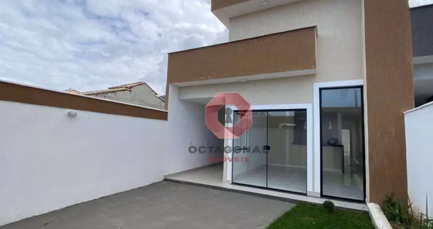 Casa com 3 dormitórios à venda, 100 m² por r$ 550.000,00 - barroco (itaipuaçu) - maricá/rj