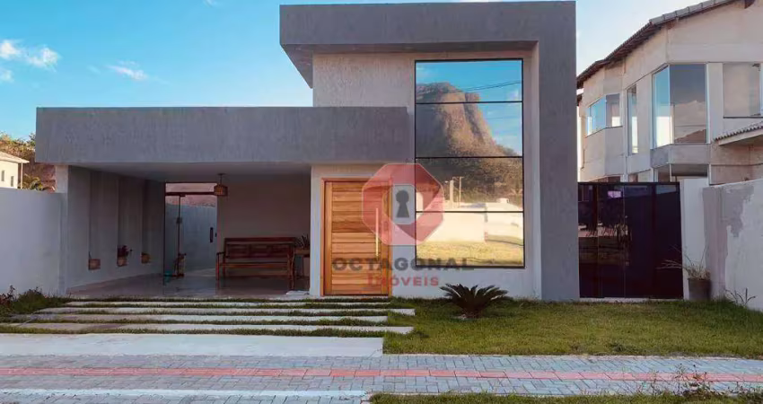 Casa com 3 dormitórios à venda, 120 m² por r$ 740.000 - cajueiros (itaipuaçu) - maricá/rj