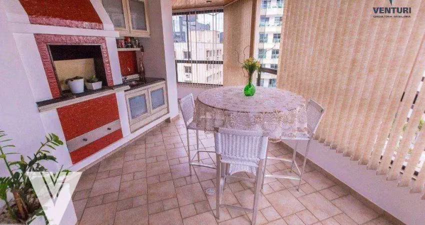 Apartamento com 3 dormitórios à venda, 184 m² por R$ 1.230.000,00 - Ponta Aguda - Blumenau/SC