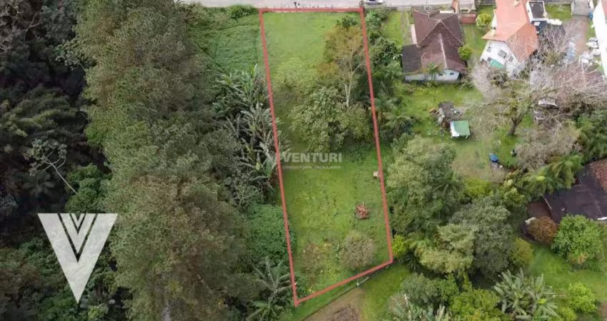 Vende excelente terreno plano no bairro Progresso da cidade de Blumenau-SC.